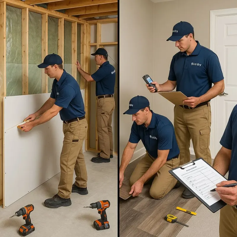 Repairs and Reconstruction process in Warren County, IA